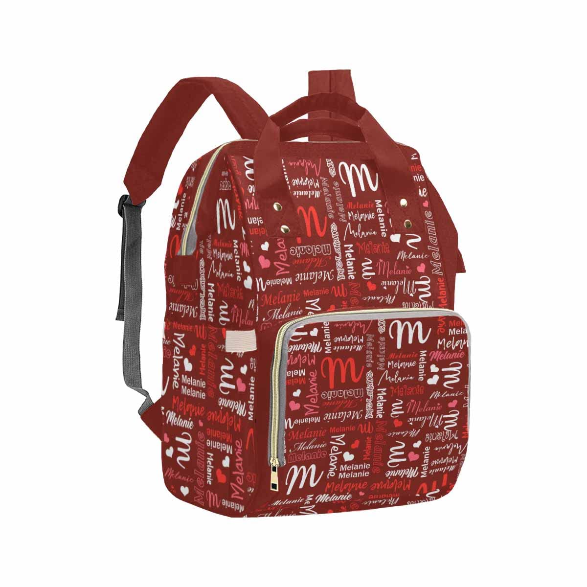 Artsadd Custom Monogram Baby Backpack Gifts For Mom, Personalized Red – Cutebaby WBCBBB0BX39CHPS