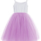 LYXIOF Toddler Tutu Dress Baby Girls Tulle Sleeveless Princess Party Sundress Purple 2 Years