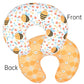 Bxuanw Nursing Pillow Cover Stretchy Pillow Slipcovers For Breastfeeding Moms Two-Sided Design (Bee Combination)
