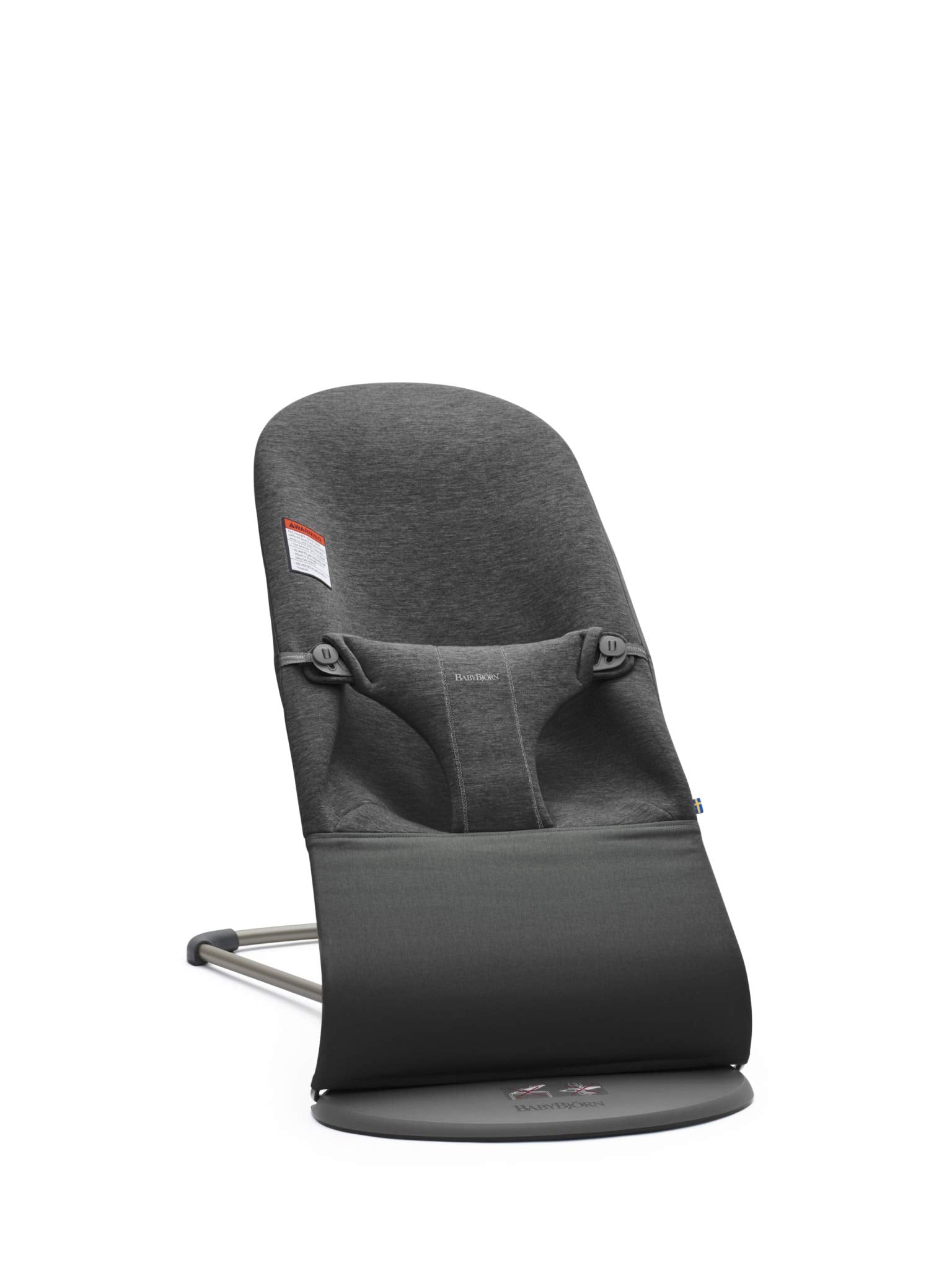 Babybjrn Bouncer Bliss, 3D Jersey, Charcoal Gray