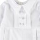 Michael 100% Cotton Christening Baptism Blessing Outfit For Boys - 24M White