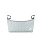 Stroller Hanging Bag with Wet Bag Baby Diaper Bag Stroller Organizer Caddy Portable Stroller Storage Pouch for Outdoor (Blue)