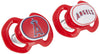 Baby Fanatic MLB 2-Piece Gen. 3000 Pacifier, Los Angeles Angels