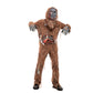 Spooktacular Creations Halloween Swamp Skeleton Living Dead Costume, Brown Zombie Costume For Halloween Kids Monster Role-Playin