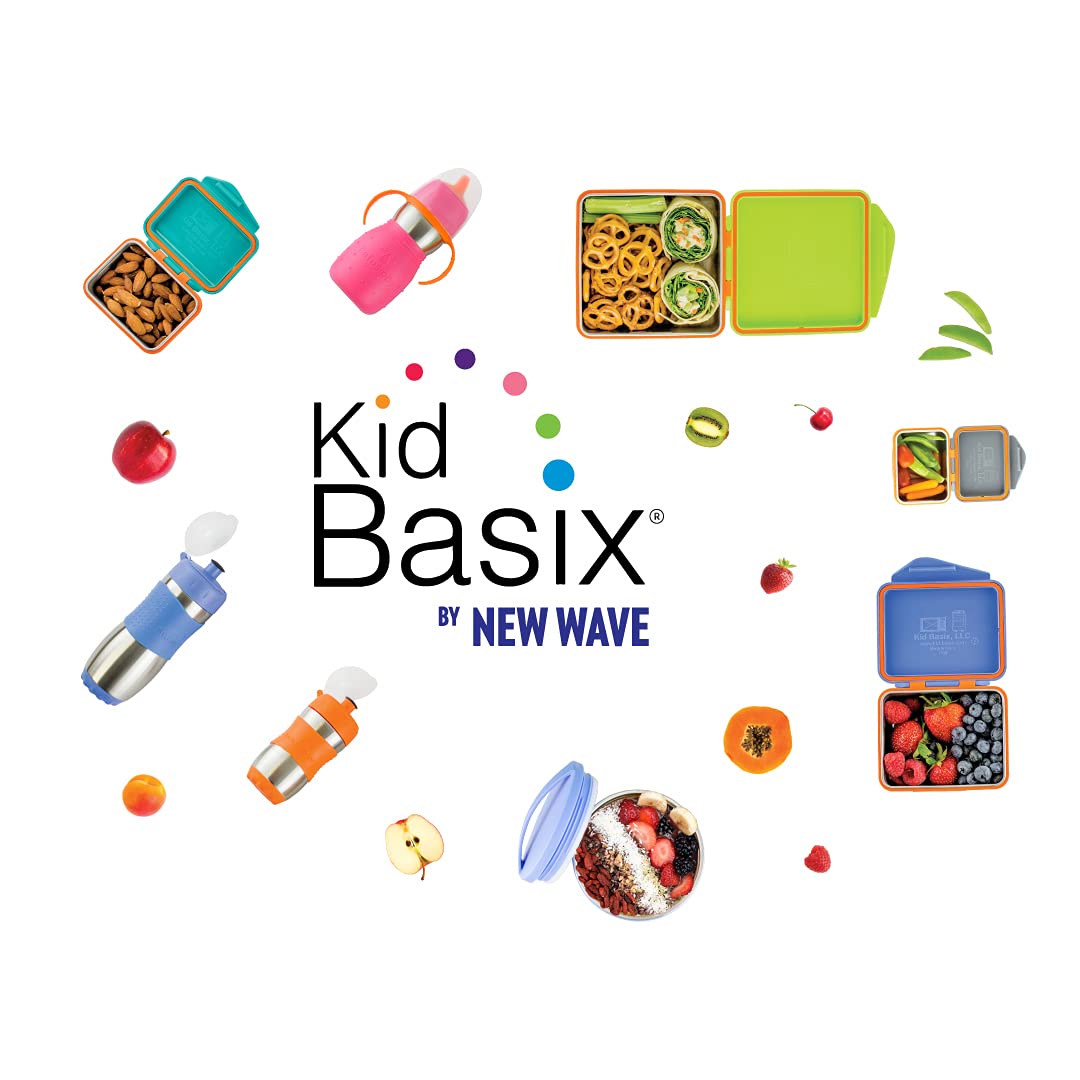 Kid Basix Safe Sippy 2, Stainless Steel Cup For Babies/Toddlers, Convertible Sippy Or Straw, Dishwasher Safe, 11Oz, Bpa Free, Or