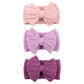 chiduerm 3 Pcs Valentines Baby Bows Headbands Soft Nylon Hairbands Super Elastic Headband Hair Accessories For Baby Girls Infant