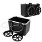 MSA Car Armrest Storage Box with Foldable Cup Holders, Universal Car Console Organizer with Tissue Storage, Mobile Phone Holder 