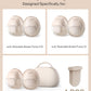 4Pcs Replacement Diaphragm For Eufy Wearable Breast Pump E10/S1/S1 Pro - Soft Silicone, Easy To Clean & Install