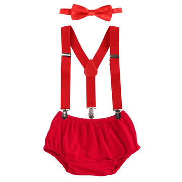 Baby Cupid Costume: Baby Boy Valentines Day Outfit First Valentine'S Day 1St Birthday Cake Smash Photoshoot Toddler Suspenders B