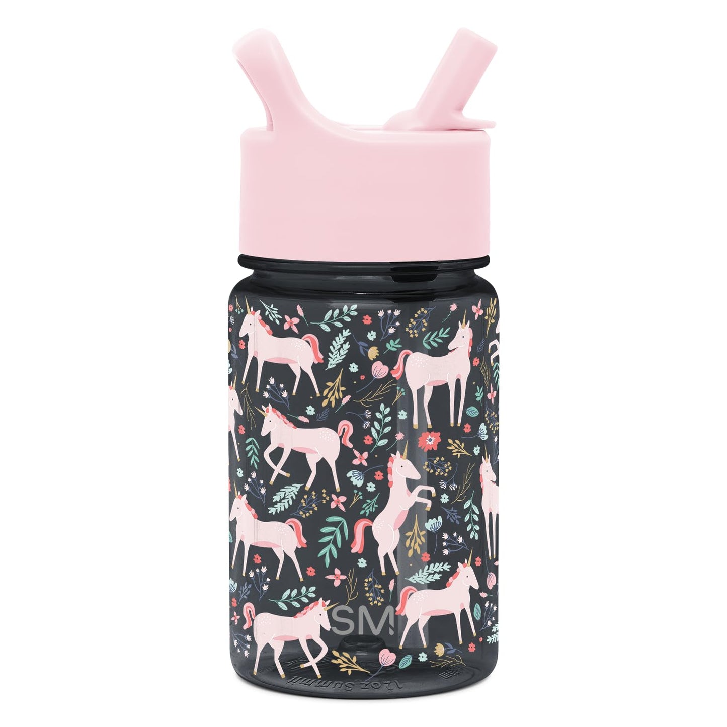 Simple Modern Kids Water Bottle Plastic Bpa-Free Tritan Cup With Leak Proof Straw Lid | Reusable And Durable For Toddlers, Boys,