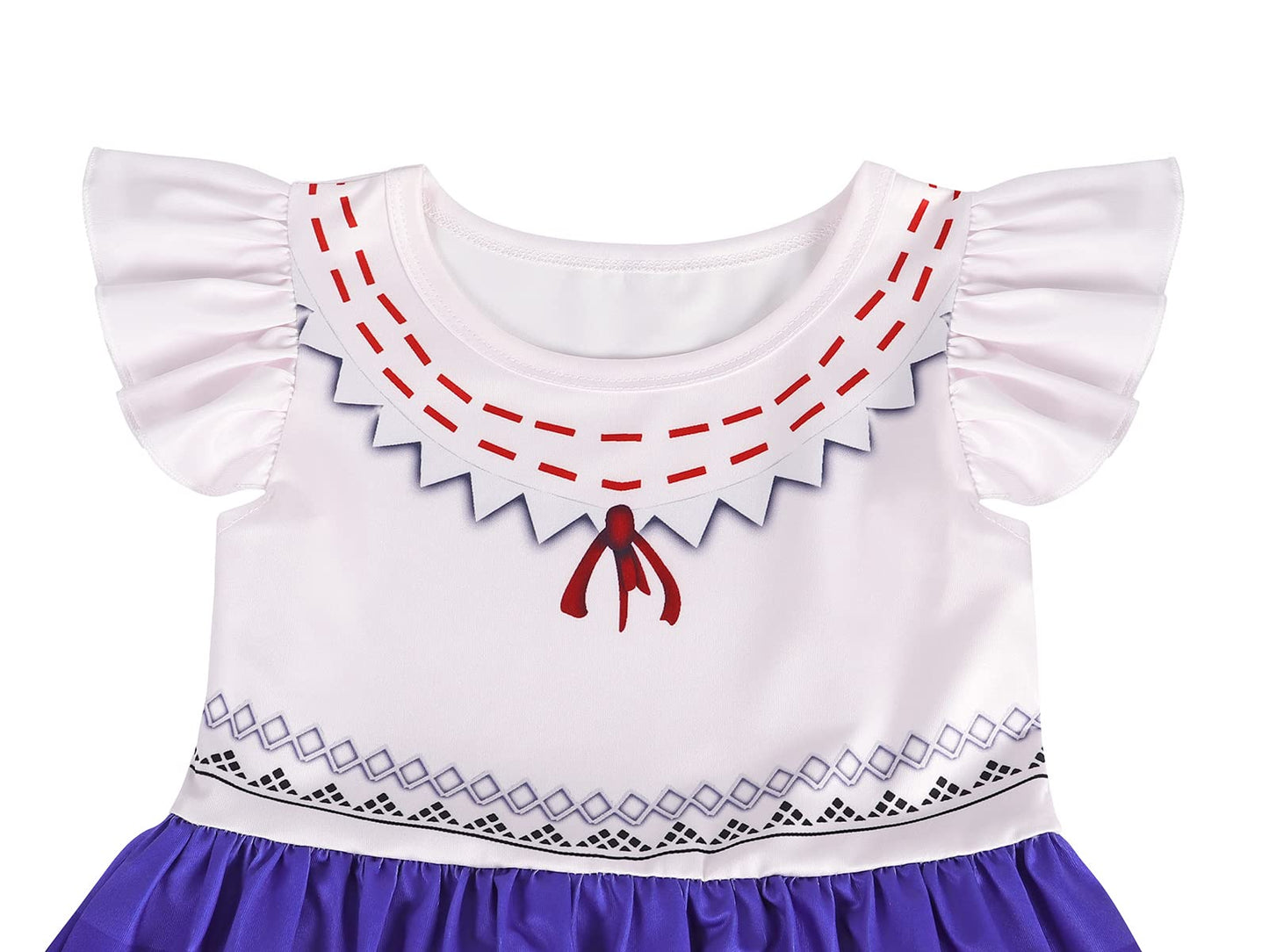 Cotrio Magic Family Luisa Costume Dress Up For Girls Birthday Party Fancy Dress Toddler Kids Halloween Cosplay Outfits Role Play