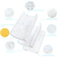 Yening Baby Diaper Changing Pad For Dresser Top With Cover Waterproof Lining Foam Contoured Changing Table Pads Topper White