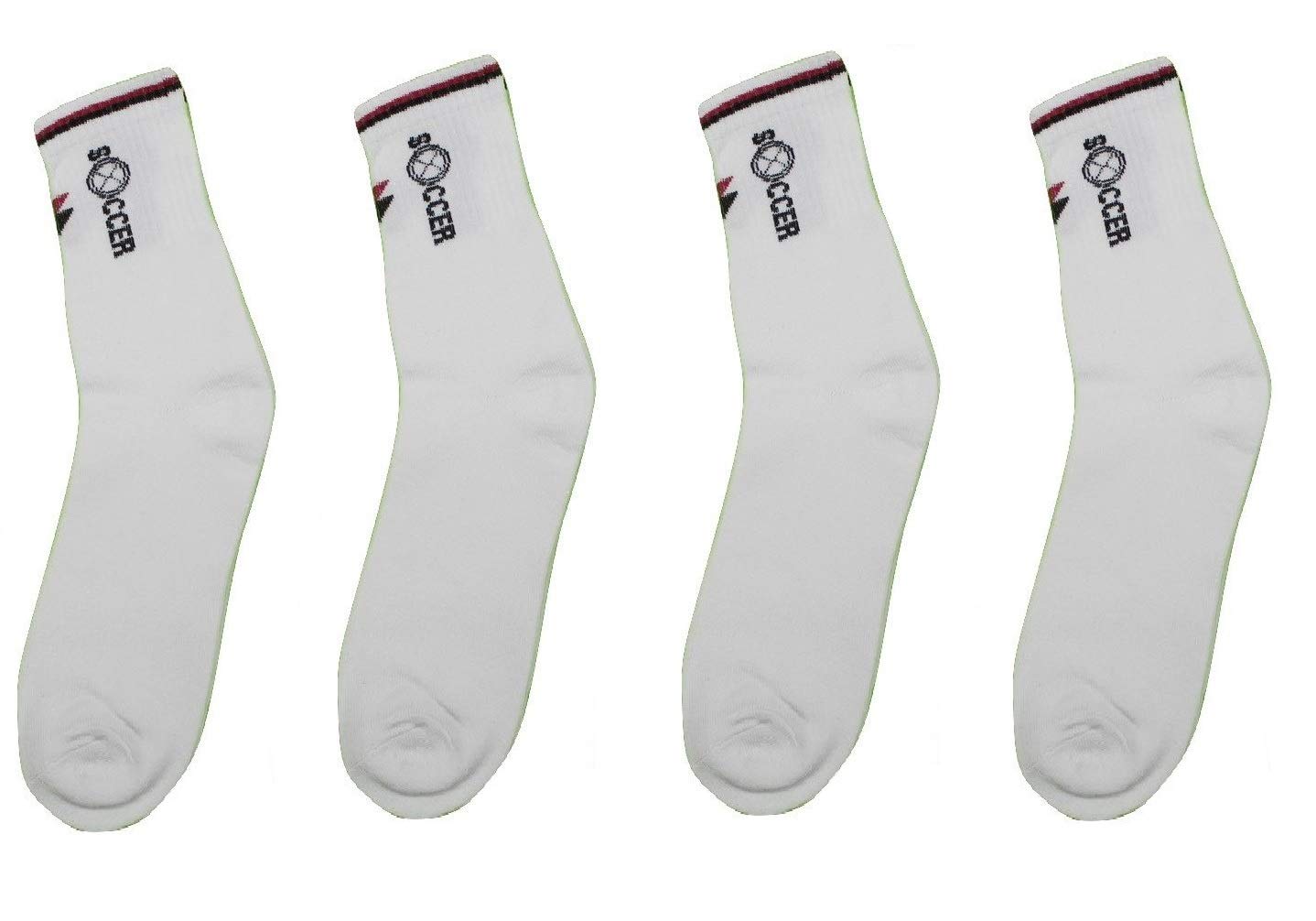 Camey Mens Sports Socks (Pack Of 4)