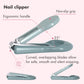 Yiveko Baby Nail Kit, 4-In-1 Baby Nail Care Set With Cute Case, Baby Nail Clipper, Scissor, Nail File & Tweezer, Baby Manicure K