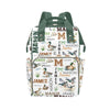 Personalized Diaper Bag Backpack for Women, Custom Name Nursing Mommy Daypack, Diaper Bag for Girls Boys, New Mom Gifts (Mallard