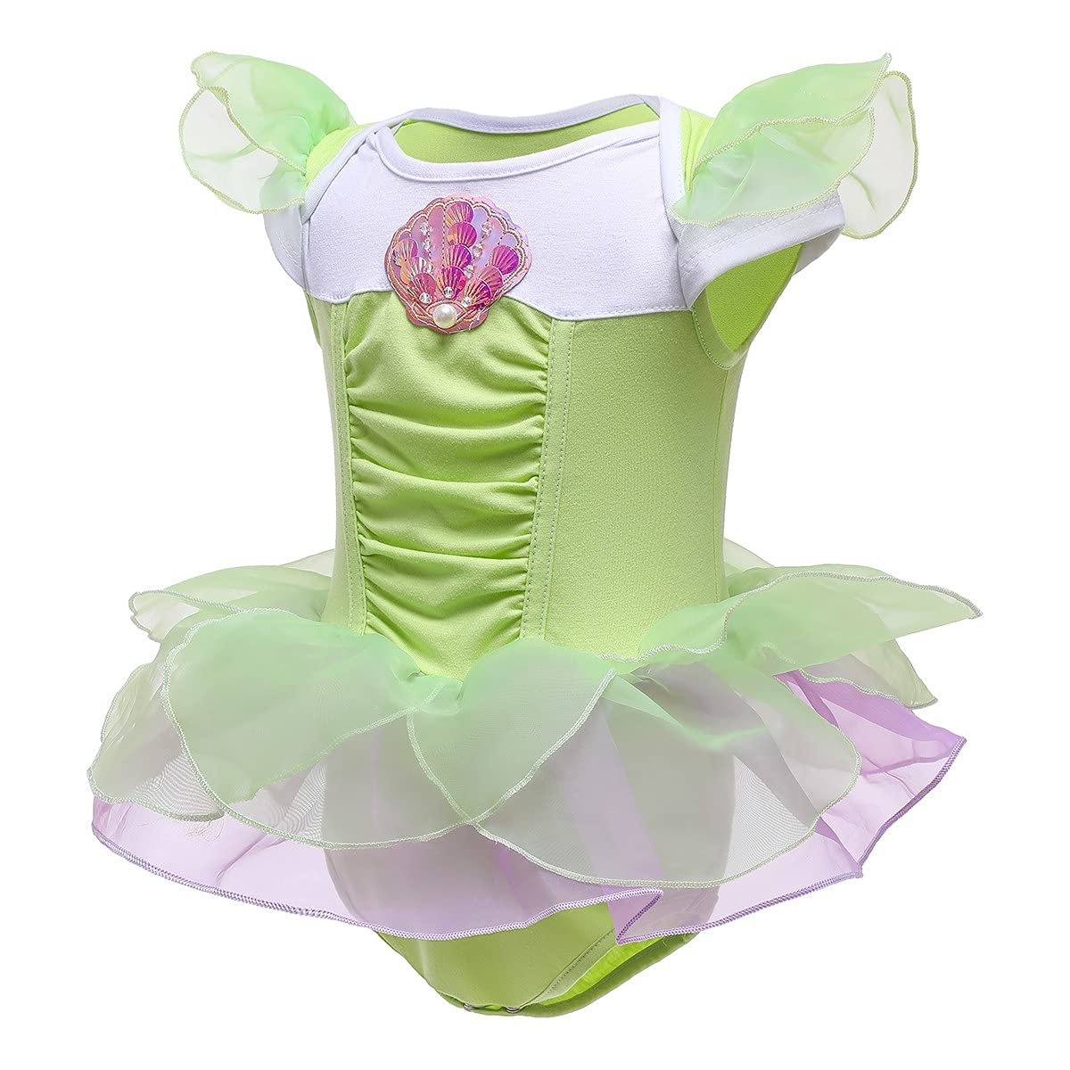 Myrisam Baby Girls Flower Fairy Princess Birthday Bodysuit Romper Tutu Dress Christmas Halloween Costumes W/Headband