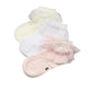 Domii Toddler Girl Dress Socks With Ruffles Little Girl Lace Socks Eyelet Frilly Ankle Socks 3-Pack 3 Pairs M(3-5T)