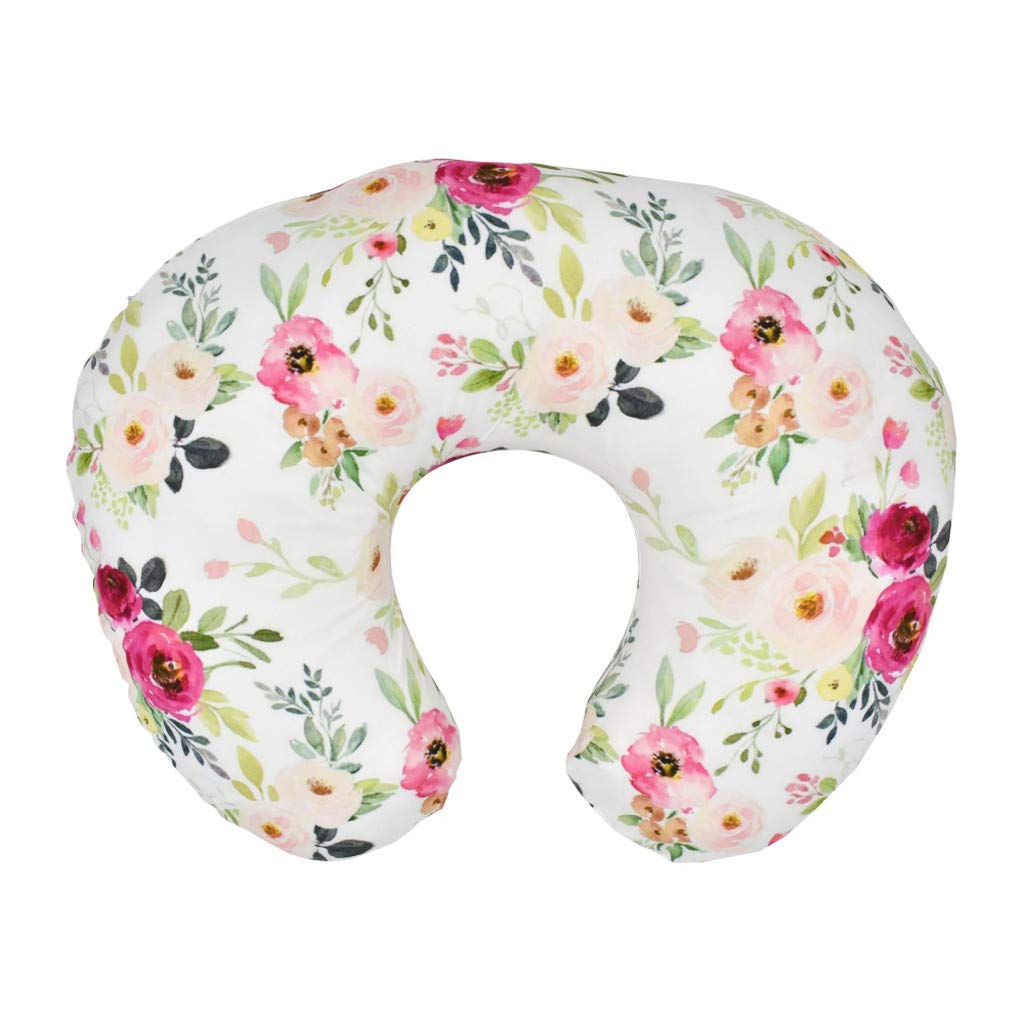 Binory 22.5'X18' Newborn Cotton Breastfeeding Pillow Cover,Soft Comfortable Nursing Pillow Covers,Maternity Newborn Infant Bre