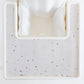 Yeah Baby Goods Placemats Compatible W/Antilop High Chair (Terrazzo On Milk) - Slip-Resistant & Food-Grade Silicone High Chair M