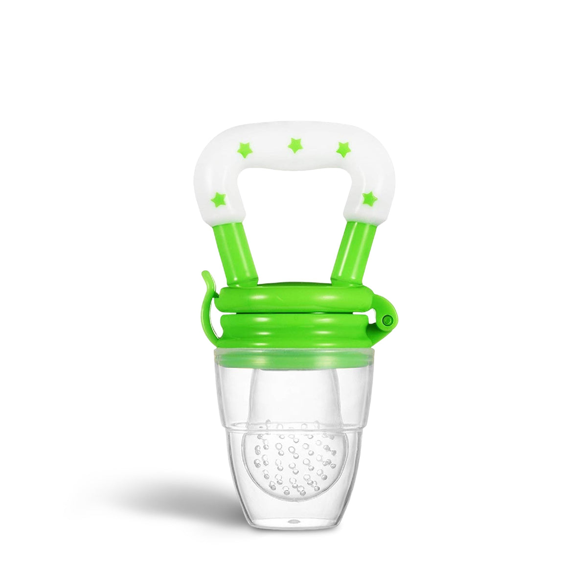 Kidbea Silicone Food/Fruit Nibbler With Extra Mesh, Soft Pacifier/Feeder, Teether For Baby, Infant, BpaFree (Green)