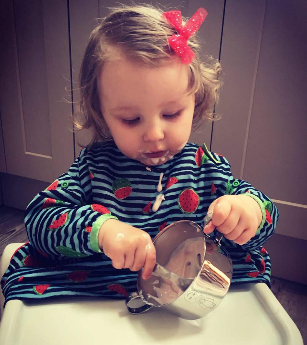 Kiddobloom Children Stainless Steel Dinnerware Set, Frog (1 Bowl, 1 Cup, 1 Divided Plate). High Grade Stainless #304. Elegant Gi