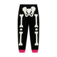 Popshion Halloween Pajamas Set For Toddler Girls Long Sleeve Funny 2 Piece Clothes Kids Skeleton Glow In The Dark Pjs Sleepwear