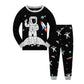 Little Boys Pajamas For Toddler Clothes Set Astronaut Sleepwear Long Sleeve 100% Cotton 2 Piece Kids Pjs Size 10T