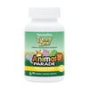 Naturesplus Animal Parade Tummy Zyme, Tropical Fruit Flavor - 90 Animal-Shaped, Chewable Tablets - Pack Of 2 - Digestive Aid & P