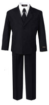 Us Fairytailes Formal Boy Black Suit From Baby To Teen (Small (3-6 Months))