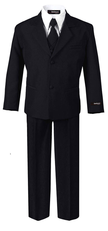 Us Fairytailes Formal Boy Black Suit From Baby To Teen (Small (3-6 Months))
