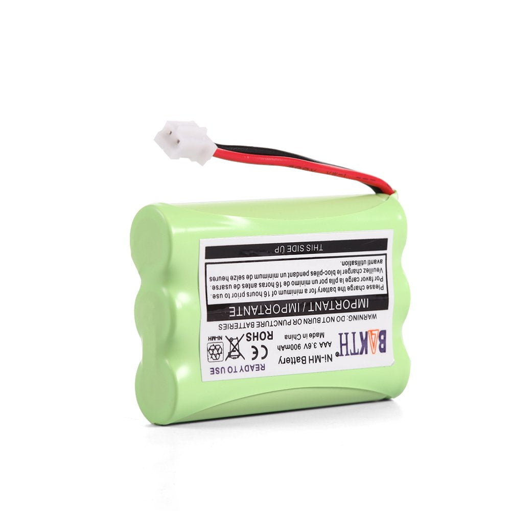 Bakth 900Mah 3.6V Ni-Mh Square-Hole Plug Battery For Motorola Mbp33 Mbp33S Mbp33Pu Mbp35 Mbp36 Mbp36S Mbp36Pu Mbp41 Mbp43 Baby M