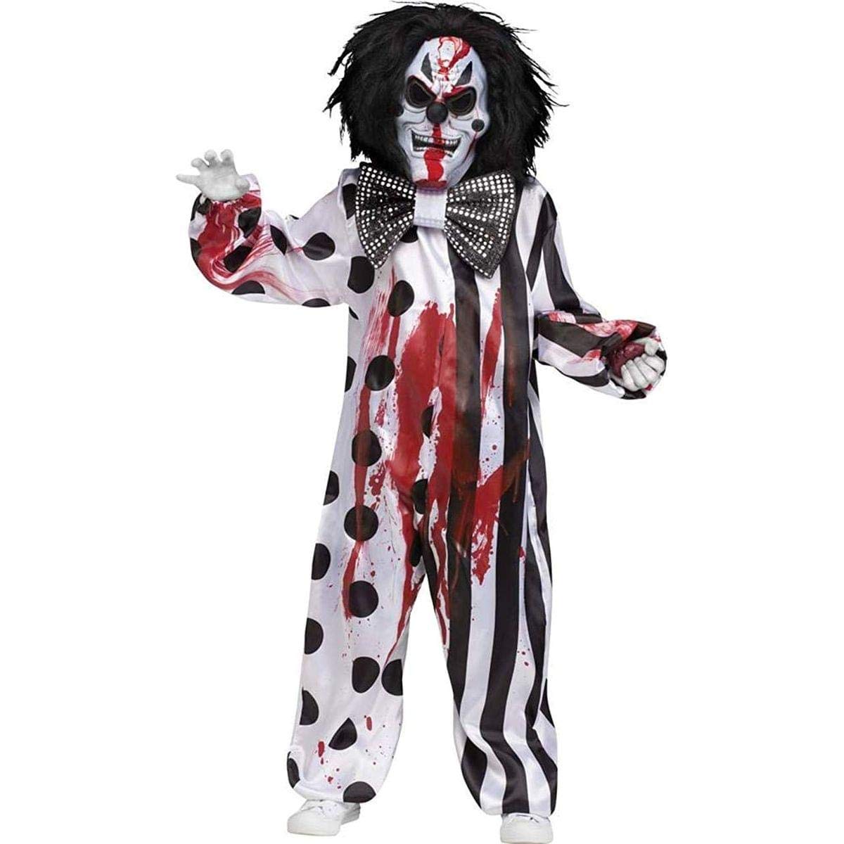 Bleeding Killer Clown Child Costume M 810