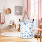 Ntaohamper Kids Laundry Hamper,Laundry Basket,Baby Nursery Hamper,Waterproof Storage Bin,Clothes Organizer,Toys Bin,Room Decor(B