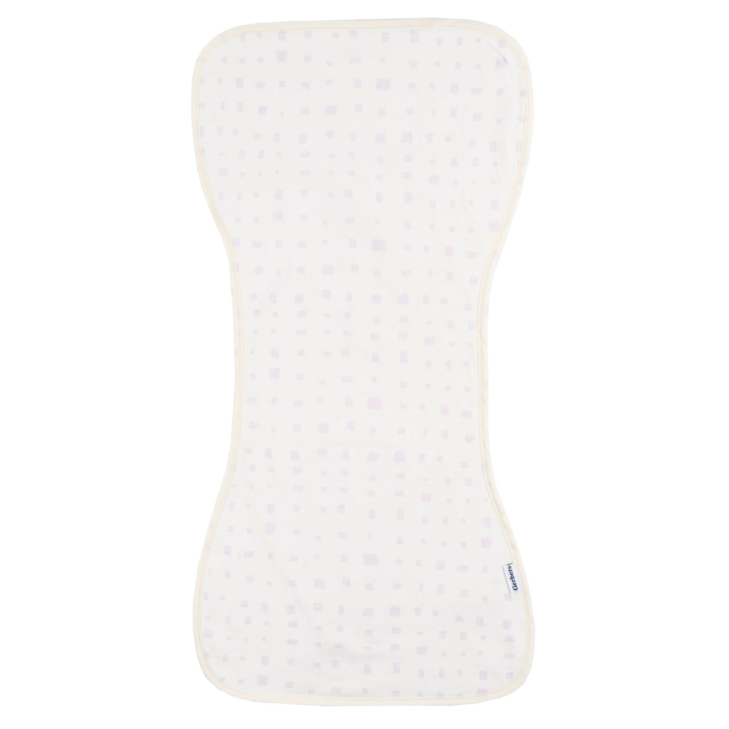 Gerber Baby Unisex Burp Cloths 5-Pack, Pink, Size 10.5' X 21'