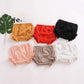 Ayiyo 2T Bloomers Newborn Toddler Kids Cotton Linen Shorts Diaper Cover(Khaki,80)