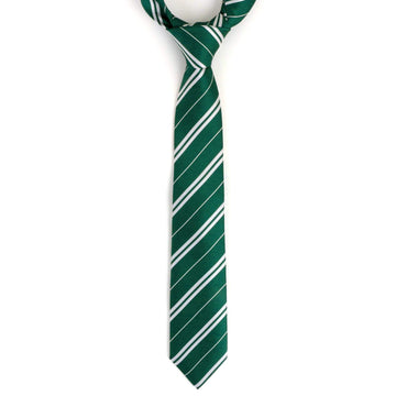 Landisun Halloween Cosplay Tie Halloween Costume Tie Men Boy Girl Kid Halloween Satin Tie Green 53' Inch Lengh