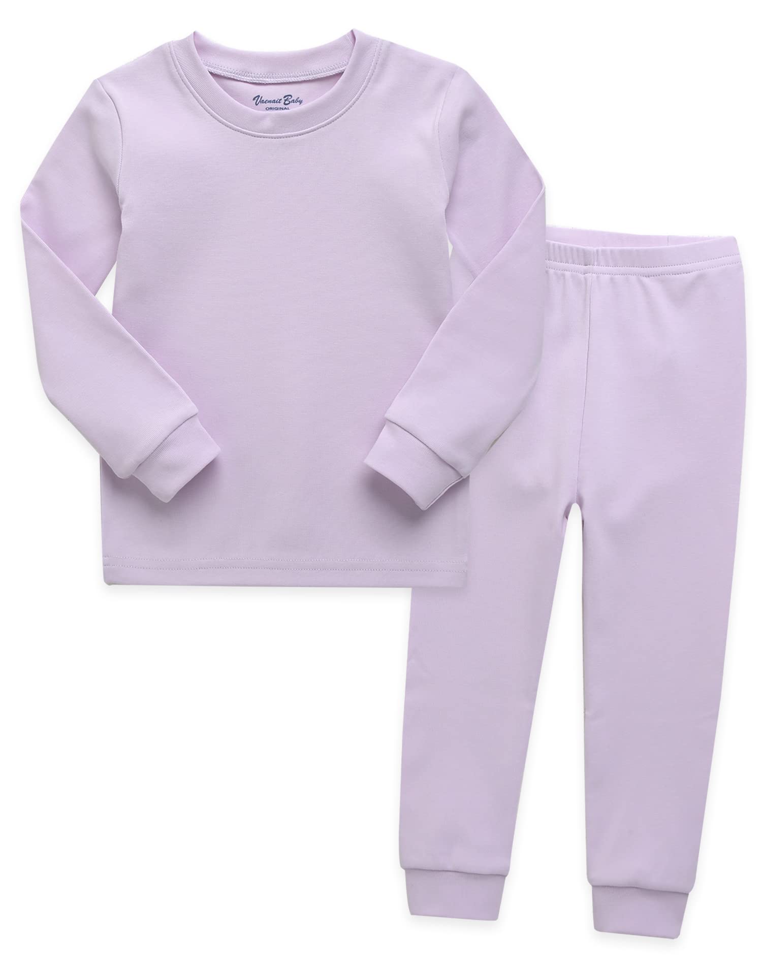 Vaenait Baby Infant Toddler Kids Cotton Sleepwear Pajama Pjs 2Pcs Set Basic Lila WBBAPB09V11RSHR