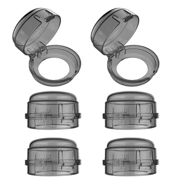 Stove Knob Safety Covers, Gas Stove Knob Locks With Adhesive Universal Size Oven Knob Covers For Child Safety Gas Stove Knob Cov