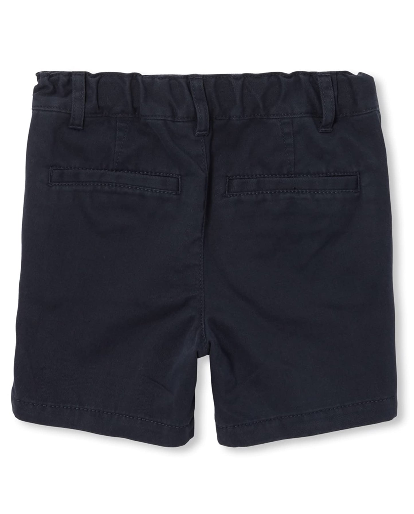 The Children'S Place Baby Boys And Toddler Stretch Chino Shorts, New Navy 3-Pack, 5T Us