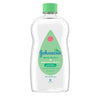 Johnson'S Baby Oil, Mineral Oil Enriched With Aloe Vera And Vitamin E To Prevent Moisture Loss, Hypoallergenic, 20 Fl. Oz (Pack