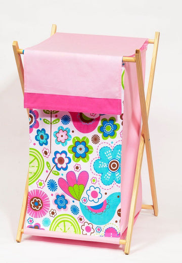 Bacati - Botanical Sanctuary Multicolor Pink Hamper