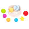 Adena Montessori 8 Pack Sensory Balls for Toddlers 1-3,Sensory Baby Toys 6-12 Months,Infant Educational Squeeze Sensory Toy Soft
