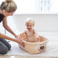 Prince Lionheart Tubimal Infant And Toddler Bath Tub - Dog | Tub Becomes A Storage Bin | Include A Stackable Lid And Infant Mesh