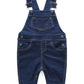 Abolai Cute Baby Boys Clothes Toddler Jumpsuit Rompers Jean Overalls Set With Stripe T-Shirt Black 70