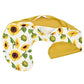 Bxuanw Nursing Pillow Cover Stretchy Pillow Slipcovers For Breastfeeding Moms Two-Sided Design (Sunflower)