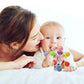 Baby Montessori Sensory Toys for 0-6 6-12 Months, Baby Teether Teething Toys for Babies 0 3 6 9 12 18 Months, Newborn Infant Lea