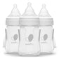 Evenflo Feeding Balance + Wide Neck Glass Bottles - 6Oz 3 Pack