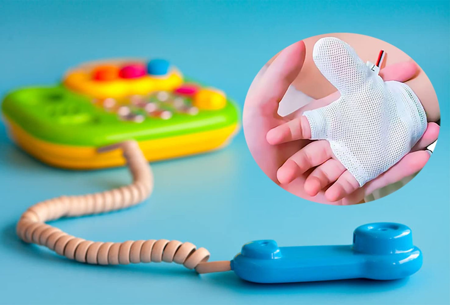 Yiliujiu Thumb Sucking Stop For Kids Baby Thumb Sucking Guard Gloves Finger Sucking Stop Guard Anti Thumb Sucking Gloves(Xl)