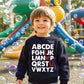 Sineeko Valentines Day Sweatshirts Boys Girls Valentine'S Abc I Love U Heart Graphic Shirt Toddler Kids Long Sleeve Tops 7T