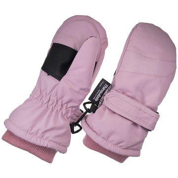 Children Toddlers And Baby Mittens Made With Thinsulate,And Fleece - Winter Waterproof Gloves By Zelda Matilda, Light Pink, 1 -